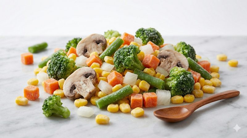 Wok de vegetales congelado IQF BattiBerries